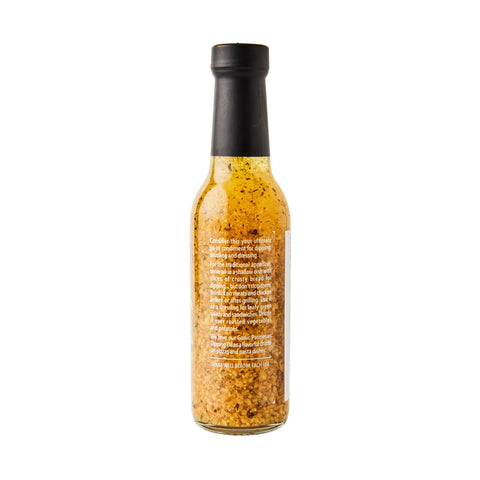 DeLallo Garlic Parmesan Dipping Oil, Extra Virgin Olive Oil Infused, Ready-to-Use Condiment, Gluten Free, Non-GMO, 8 oz Bottle, (3 Pack)