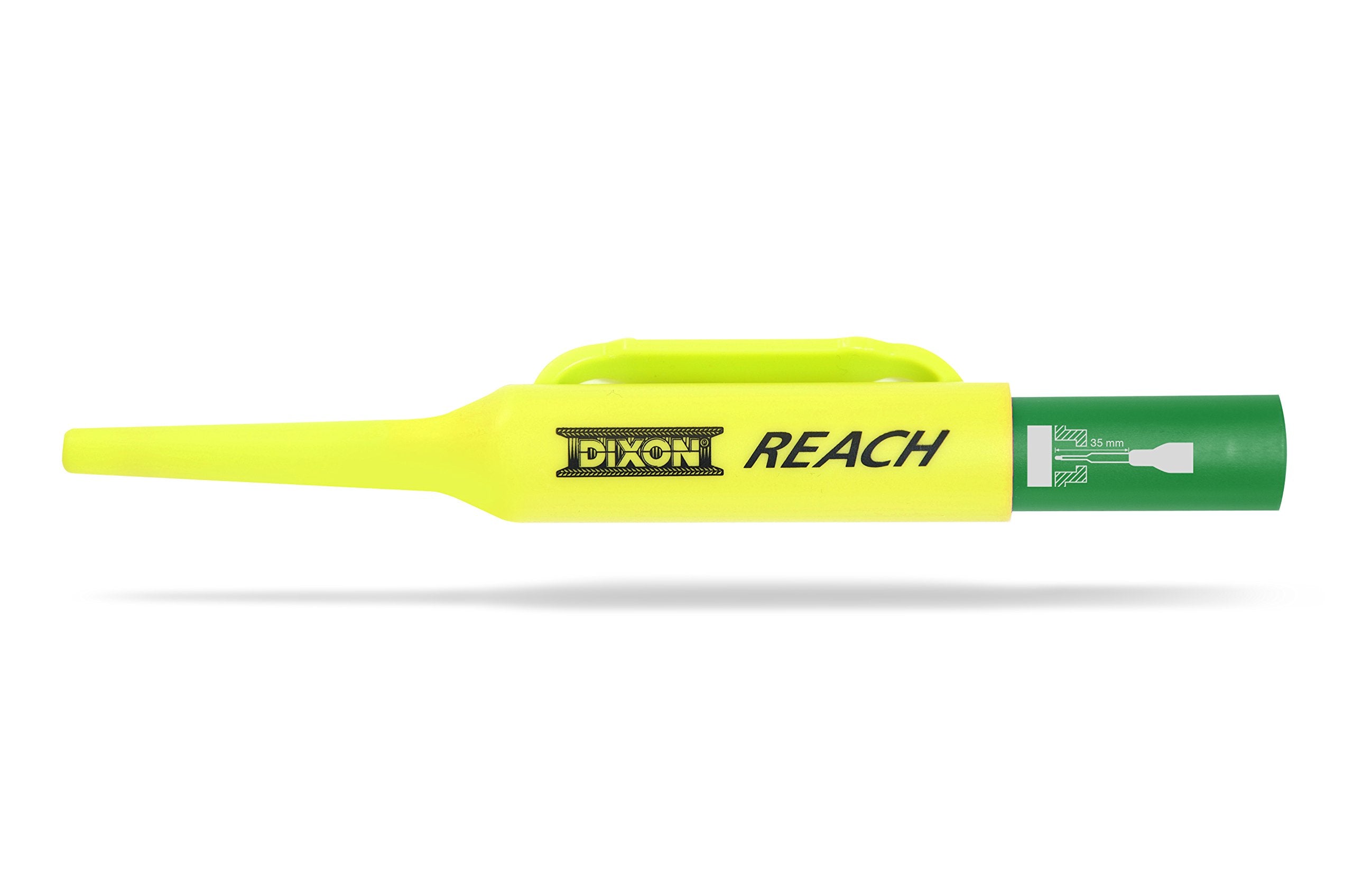 Dixon Industrial REACH- Deep Hole Permanent Marker, Green, 1-Count (14204)