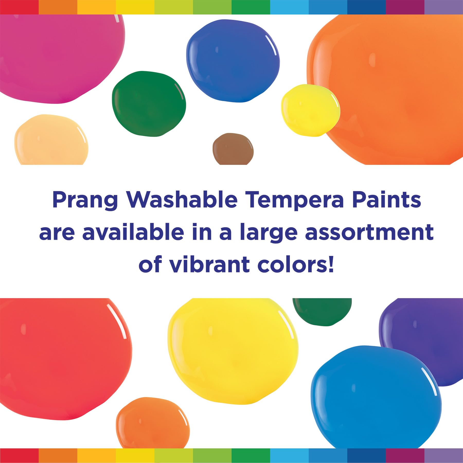 Prang Washable Tempera Paint, Yellow, 16 Oz., 1 Count