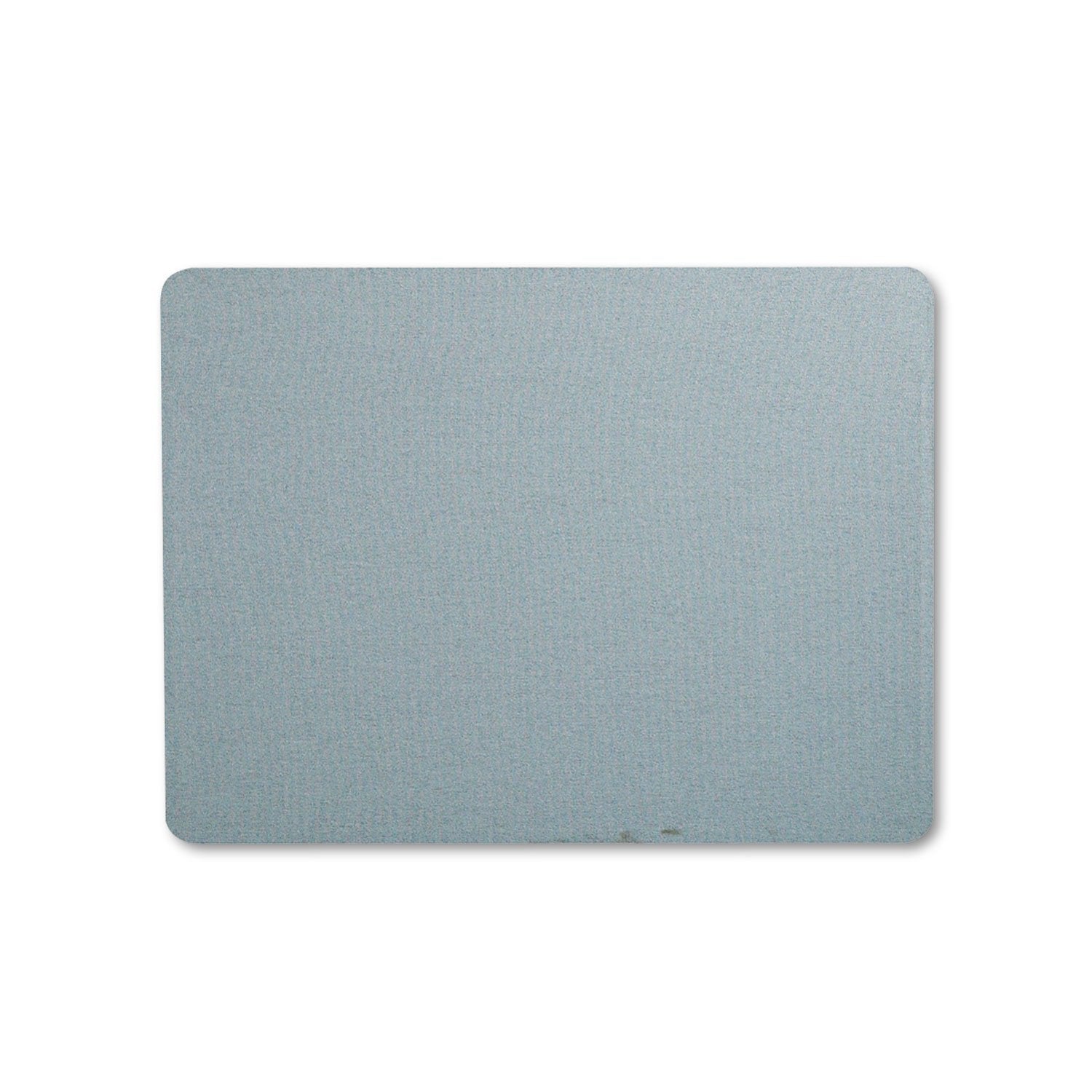 Quartet Bulletin Board, Fabric, 4' x 3', Frameless, High-Density Fiberboard, Oval Office, Light Blue (7684BE)