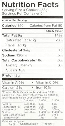 Goodie Girl Mint Slim Cookies, 7 Ounce