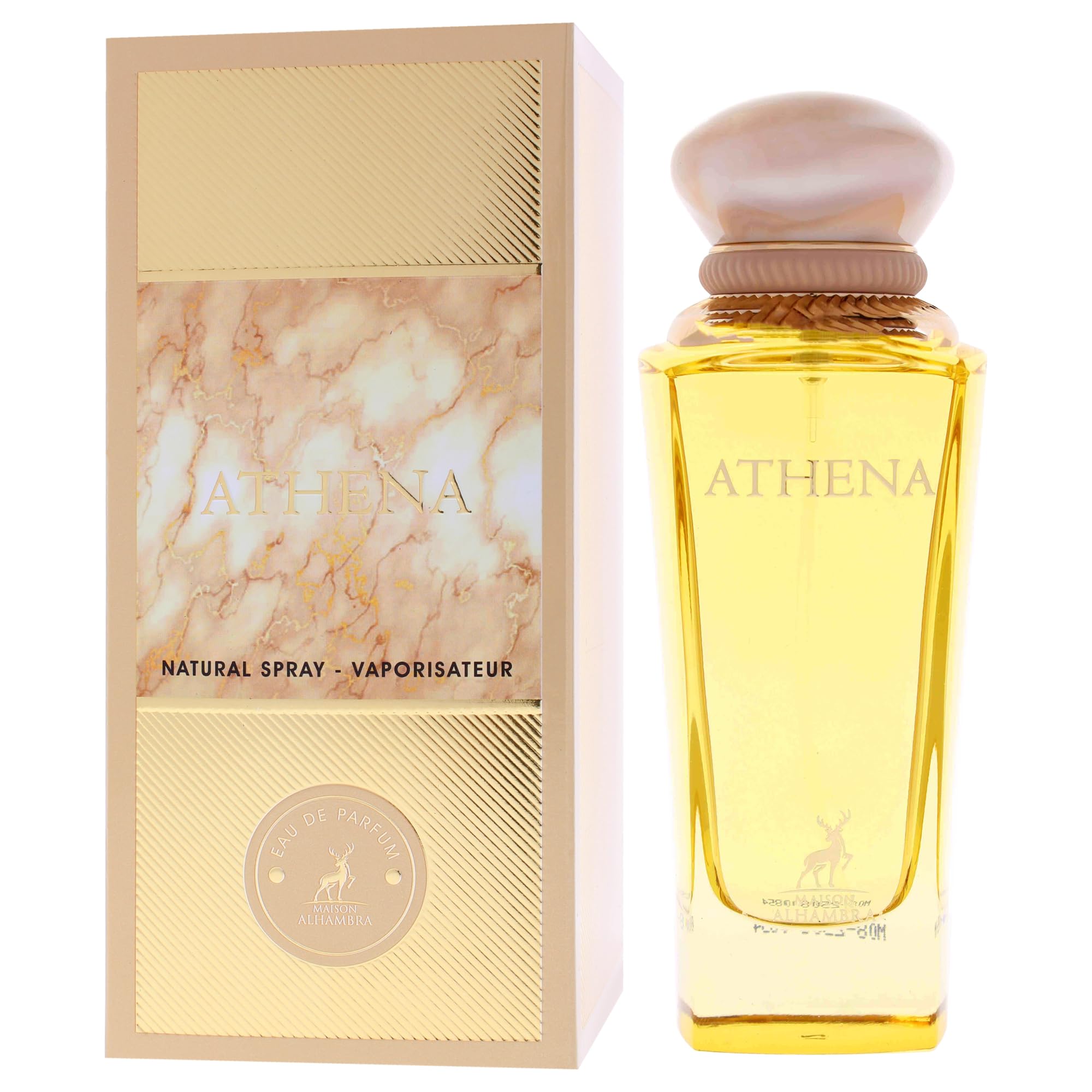 Lattafa Maison Alhambra Athena for Women Eau De Parfum Spray, 3.4 Ounce