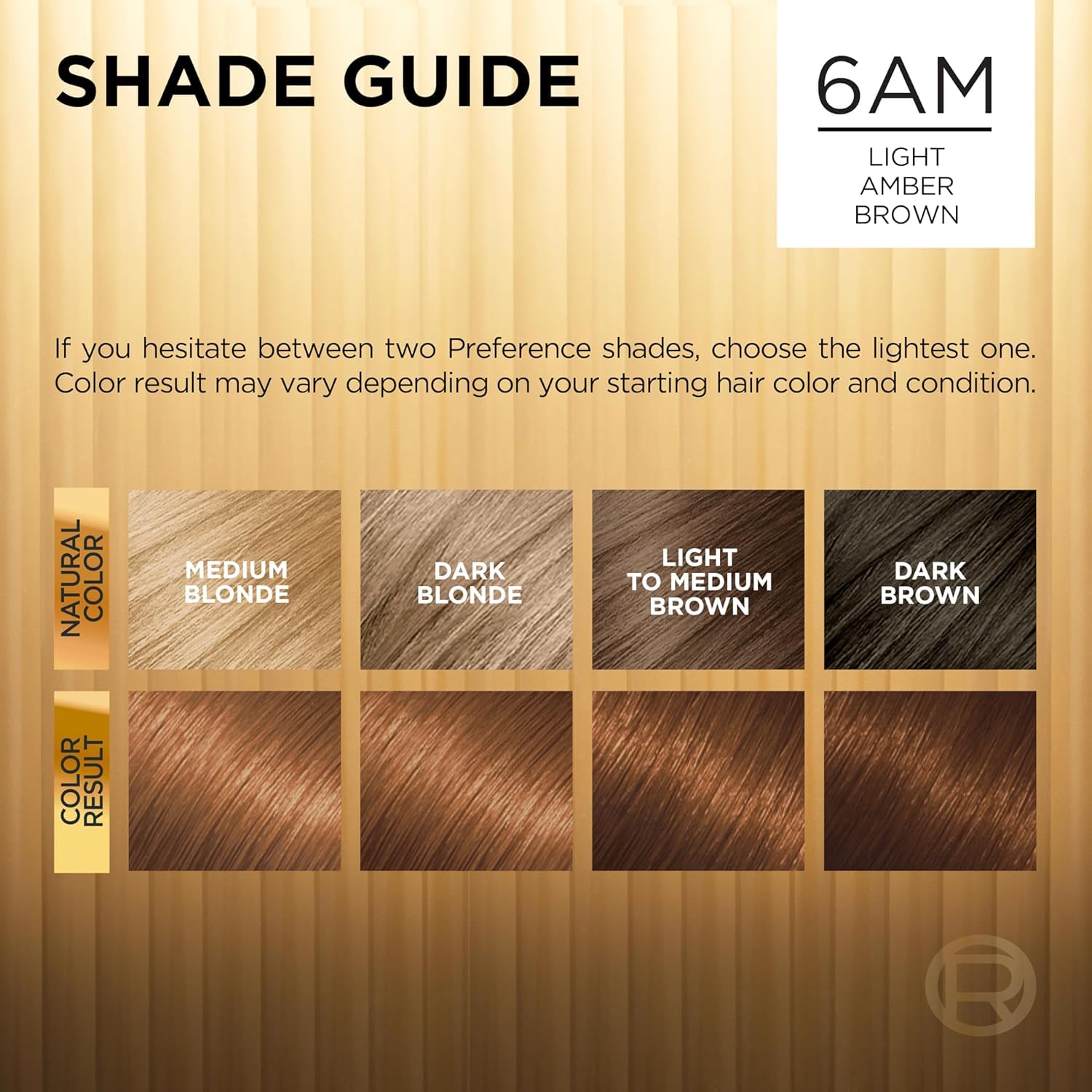 L’Oreal ParisSuperior Preference - 6AM Light Amber Brown (Warmer) 1 Each (Pack of 2)