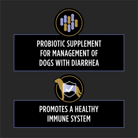 Purina Pro Plan Veterinary Supplements FortiFlora Daily Probiotics for Dogs Chewable Tablets for Digestive Gut Health and Diarrhea - 45 ct. Canister