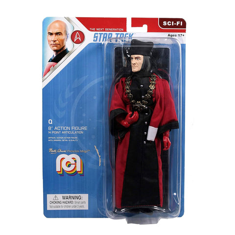 Mego Star Trek: The Next Generation: Q 8" Action Figure Multicolor