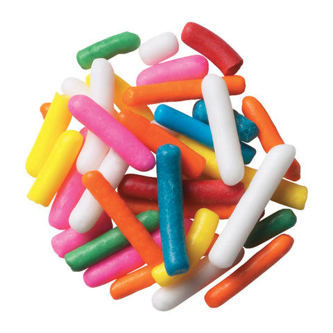DecoPac Bright Rainbow Sprinkles | Extra Large 26oz Pack | Cake Sprinkle Mix, Fancy Sprinkles For Cake Decorating, Handheld Container, Candy Sprinkles, Cake Sprinkles - Bright Rainbow
