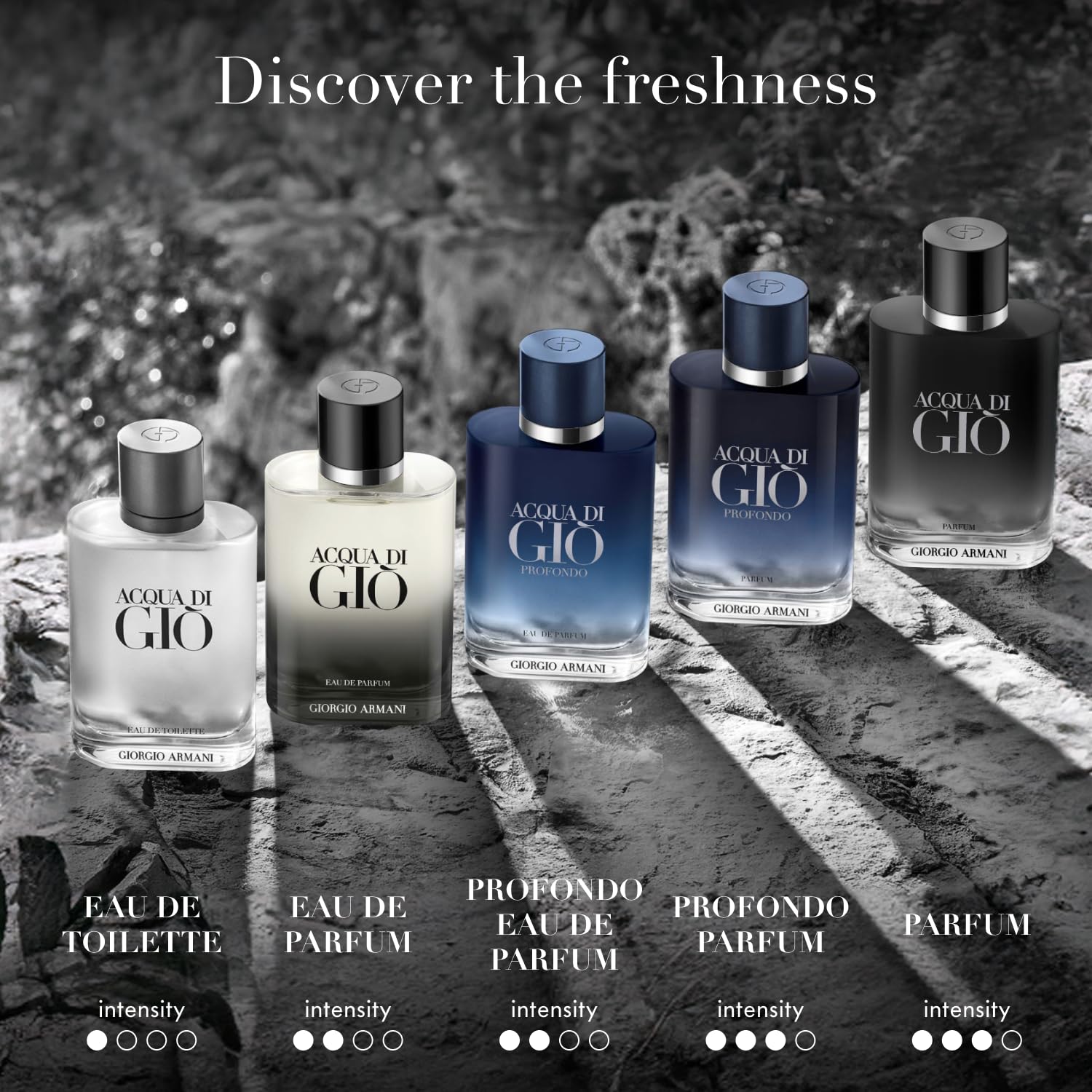 Armani Beauty – Acqua di Giò – Parfum – Cologne for Men – Fresh & Woody Men’s Fragrance – Bergamot, Ginger, Marine, Geranium, Rosemary, Clary Sage, Patchouli, Incense Notes - 1.6 Fl Oz