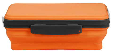 It's Academic Flexi Storage Boxes with Lids, Collapsible Pencil Case for Craft and School Supplies, 4-Pack, Assorted