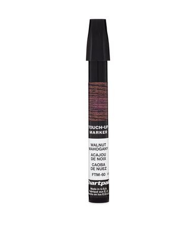 AD Marker Chartpak Wood Frame Touch-Up Marker, Tri-Nib, Walnut/Mahogany, 1 Each (FTM60)