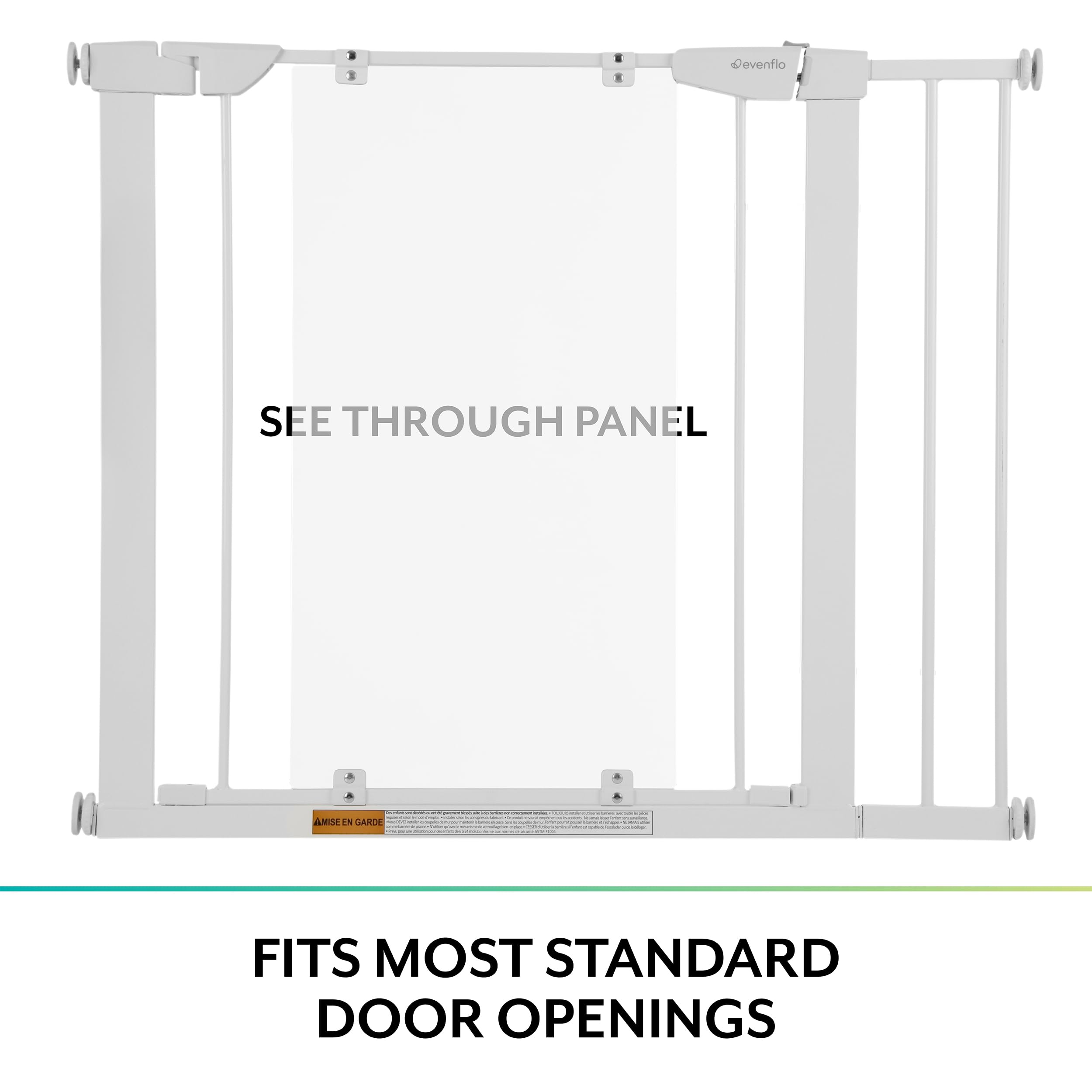 Evenflo Easy Walk-Thru Clear Gate