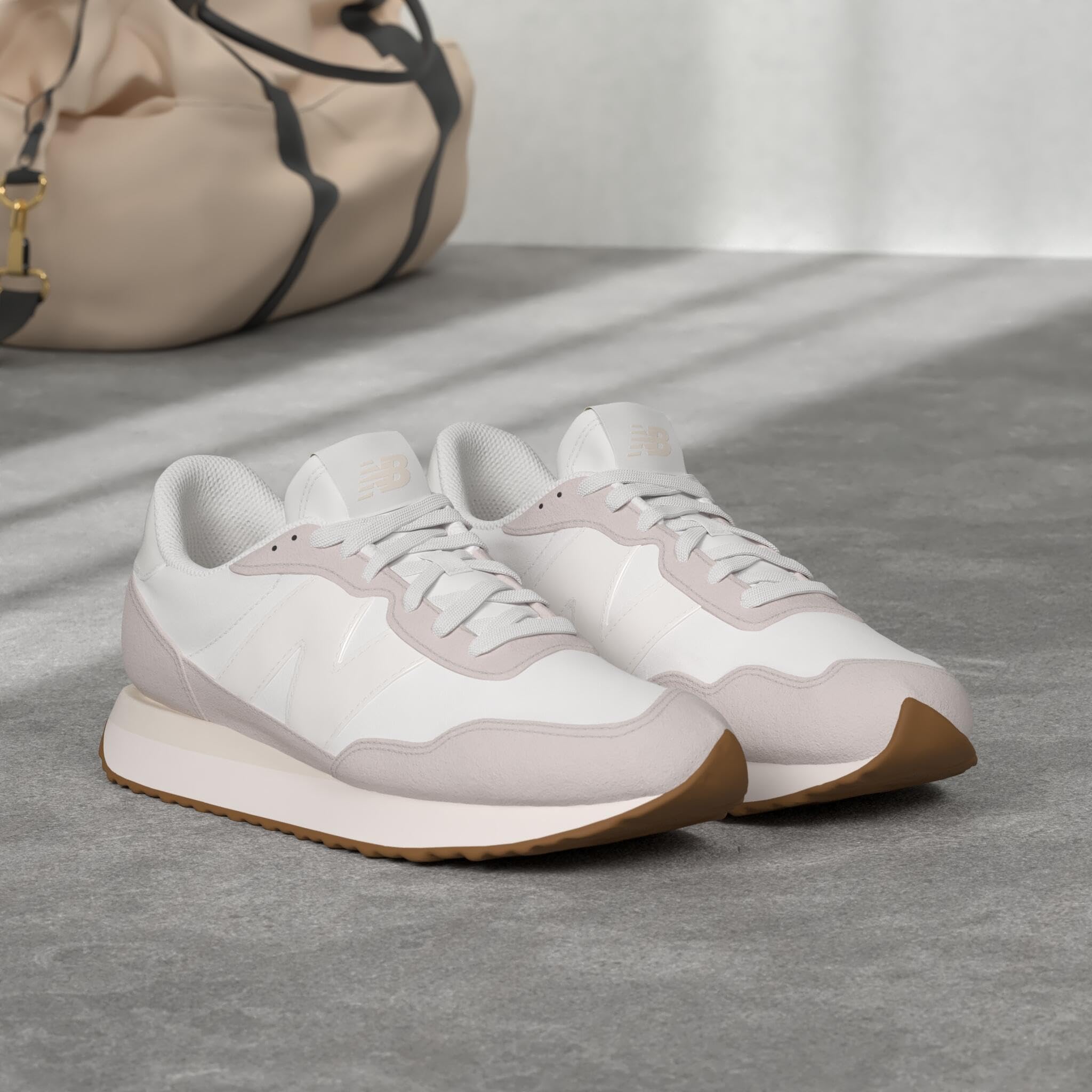 New Balance Women's 237 V1 Classic Sneaker, Nimbus Cloud/White/Moonbeam, 11.5