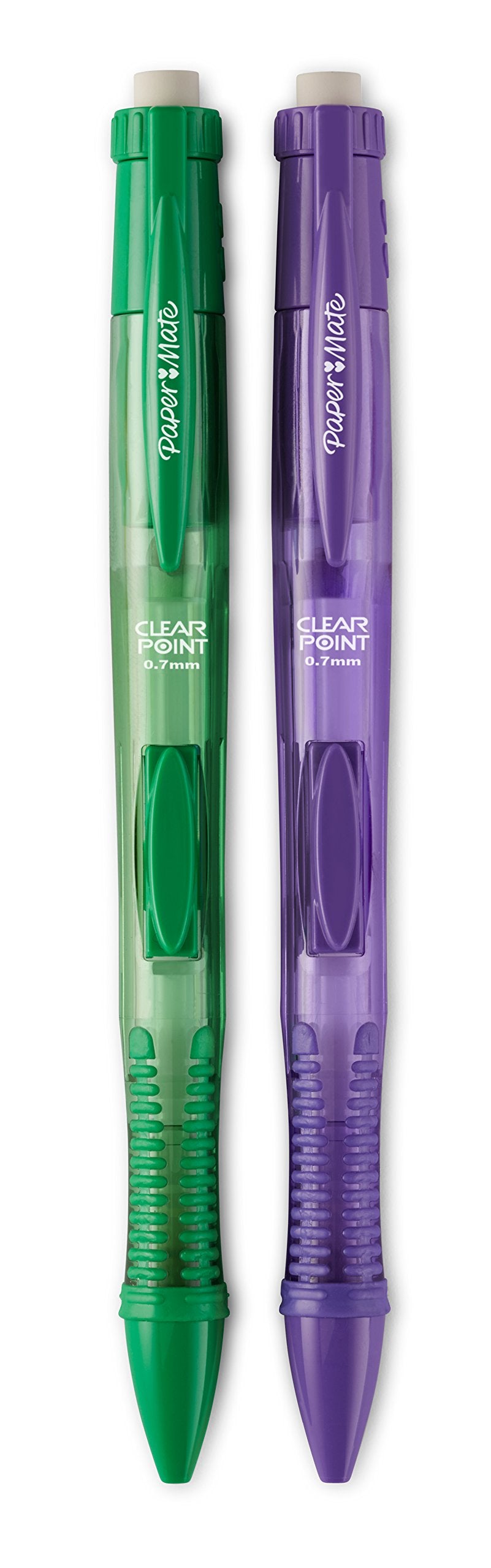 Paper Mate Clearpoint Color Lead Mechanical Pencils, 0.7mm, Assorted Colors, 2 Count