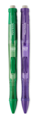 Paper Mate Clearpoint Color Lead Mechanical Pencils, 0.7mm, Assorted Colors, 2 Count