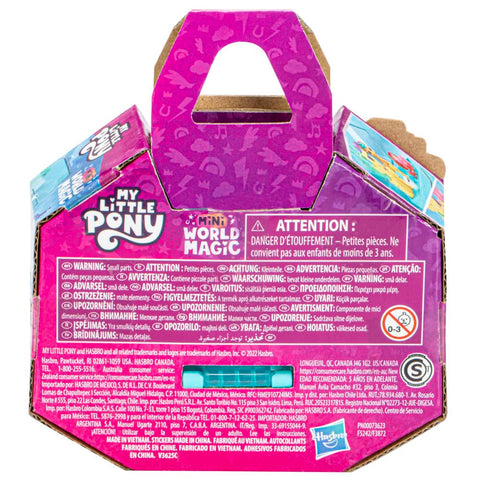 My Little Pony Mini World Magic Crystal Keychain Hitch Trailblazer Toy - Portable Mini Playset, Pony, and Accessories For Kids Ages 5 and Up