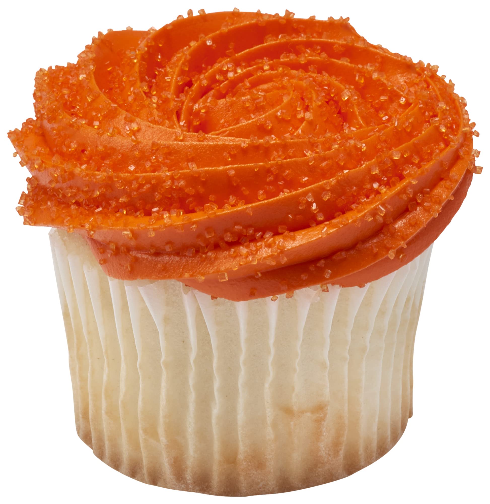 DecoPac Sanding Sugar | Orange Edible Sugar Sprinkles | 33oz | Edible Sanding Sugar in Handheld Container | Made In USA | Sugar Sprinkle Mix For Cakes, Cupcakes, Cookies, Extra Large Pack | 33 Ounce - Orange