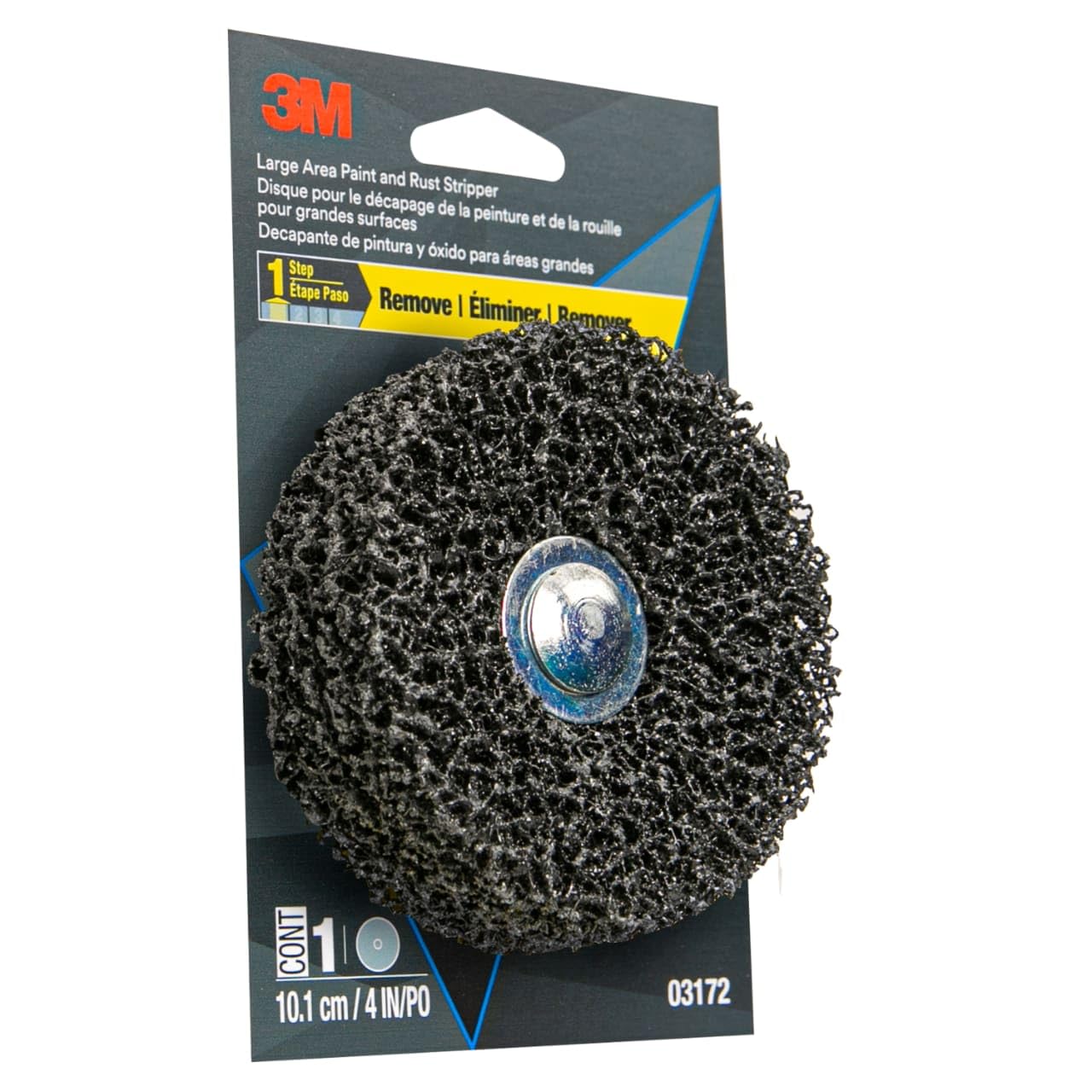 3M Large Area Paint and Rust Stripper, Step 1, 4 inches, Pack of 1