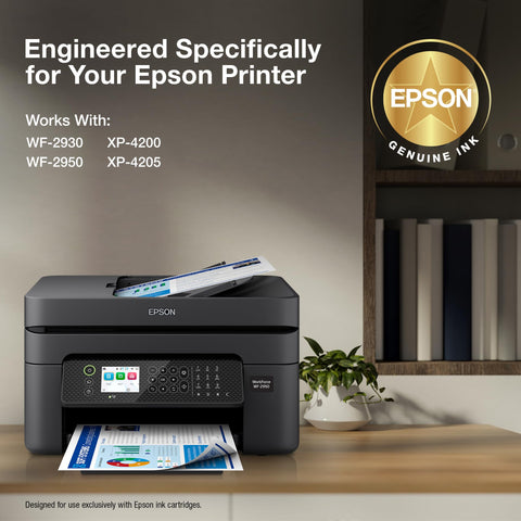 Epson 232 Claria Ink Standard Capacity Cyan Cartridge (T232220-S) Works with Workforce WF-2930, WF-2950, Expression XP-4200, XP-4205