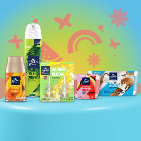 Glade Automatic Spray Refill, Fresh Confidence, Scented Air Freshener for Home and Bathroom, 6.2 Oz