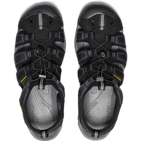 KEEN mens Clearwater Cnx-m Sandal, Black/Gargoyle, 11.5 US