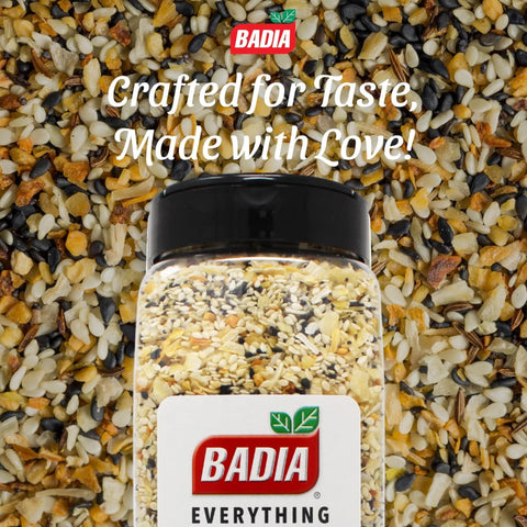 Badia Everything Bagel Seasoning Blend, 22 oz - Sesame Seed, Poppy Seed, Garlic, Onion and Salt