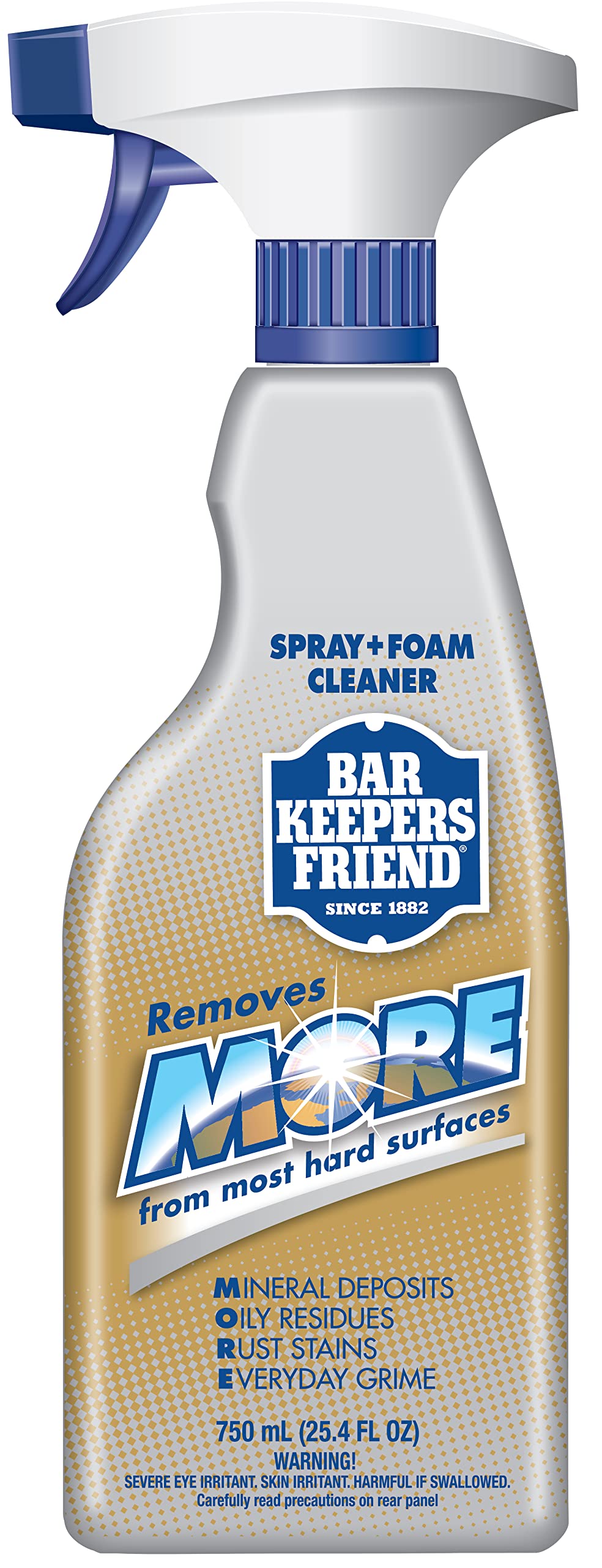 Bar Keepers Friend MORE Spray and Foam Cleaner - 25.4oz
