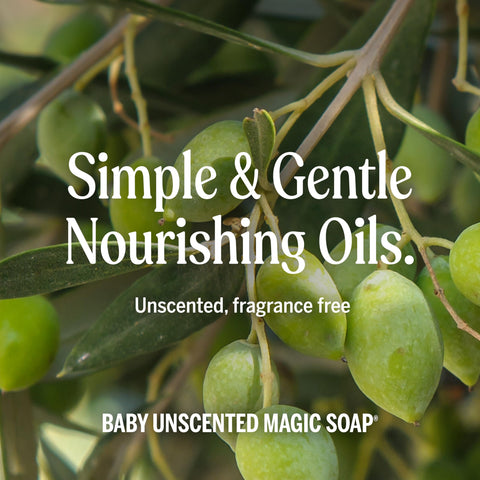 Dr. Bronner's Pure-Castile Magic Soap Liquid (Baby Unscented, 16oz) – Made with Regenerative Organic Certified Oils- For Sensitive Skin, Babies, Face, Hair, Laundry, Dishes, Hand Soap & Body Wash