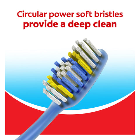 Colgate Extra Clean Soft Bulk Toothbrushes for Travel, 72 Count