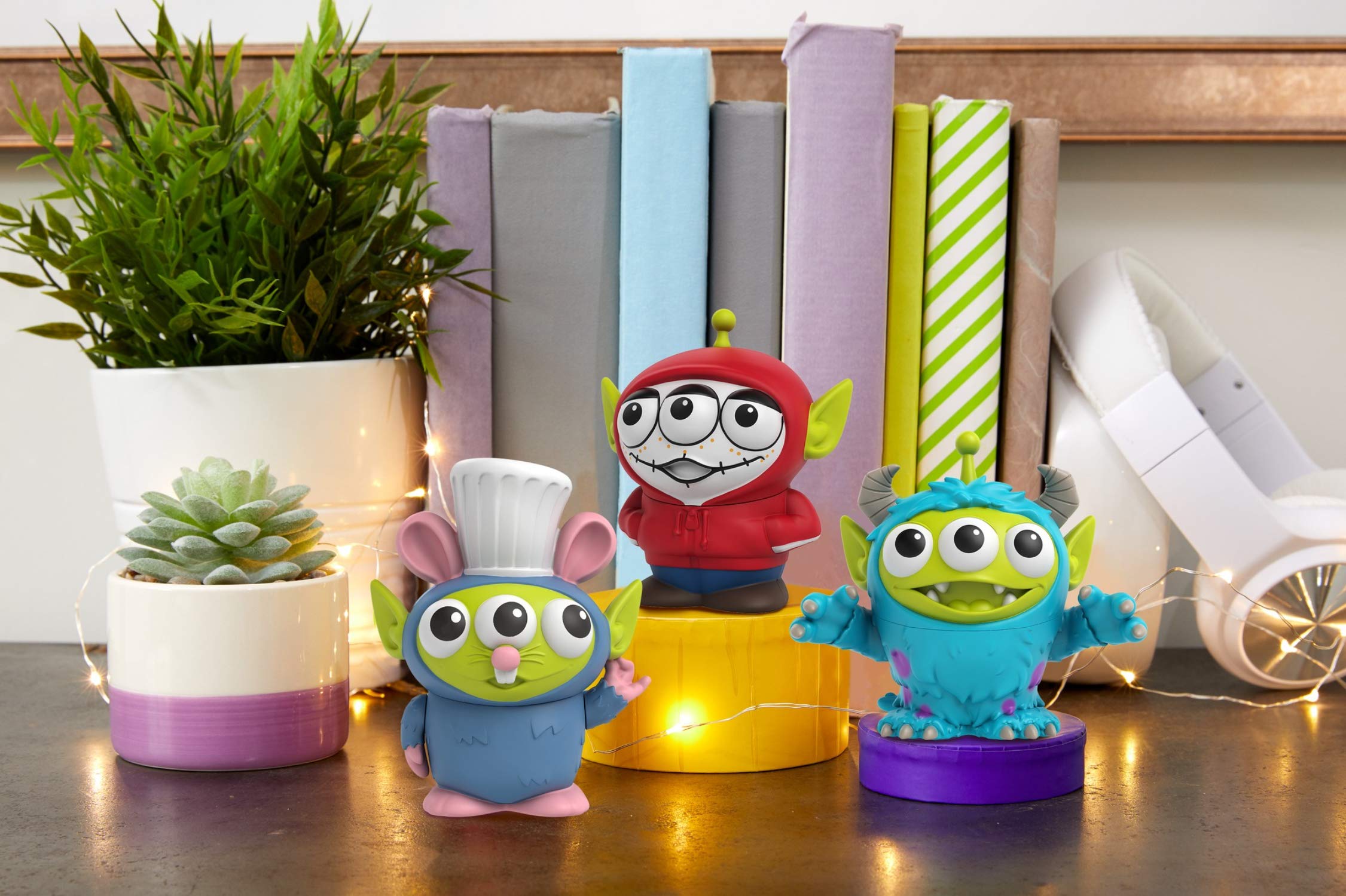 Mattel ​Pixar Alien Remix Toy Story Aliens Miguel, Sulley & Remy 3-Pack Toys, Movie Character Figures Approx 3-in, Collectors Gift Ages 6 Years & Up