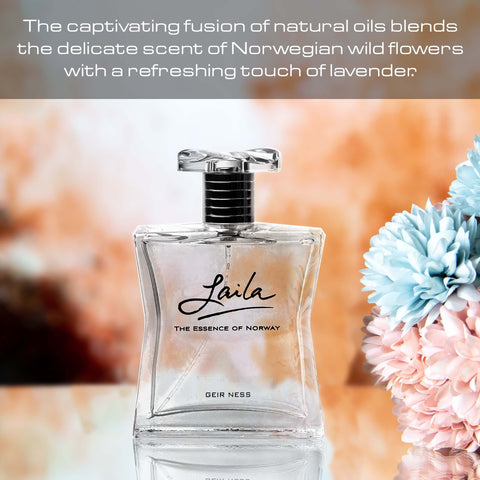 Geir Ness - Laila Eau De Parfum Spray - Long Lasting Fresh, Airy and Clean Fragrance