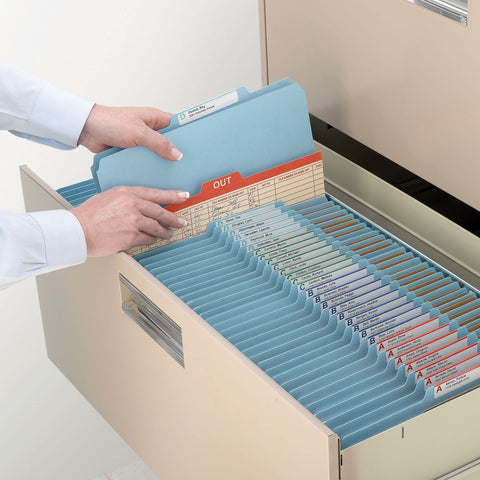 Smead Viewables® Labeling System, Refill Pack, Hanging Folder Labels, Ink-Jet and Laser Printers (64905)