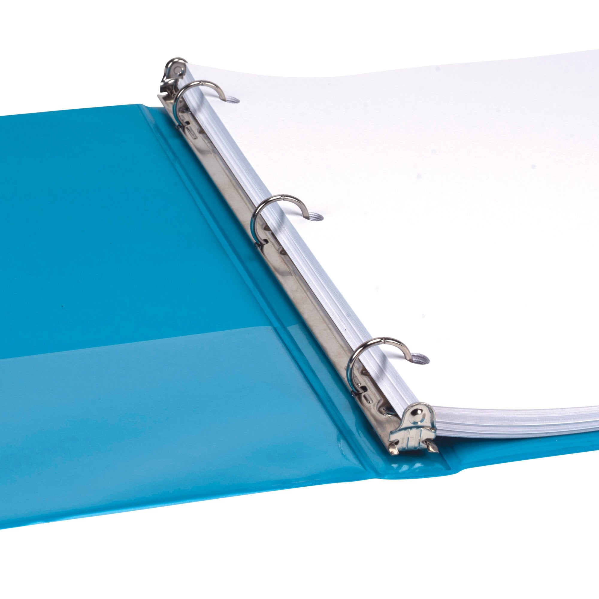 Samsill 0.5 Inch Document Storage Binder, 100% Recycled Chipboard, Round Ring, 3 Ring Binder, 6 Pack, Assorted Fashion Colors