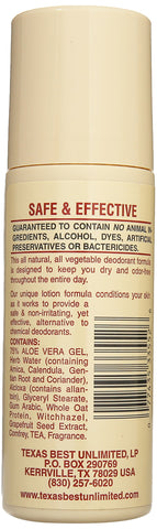 Alvera All Natural Roll-on Deodorant Aloe and Almonds - 3 Oz, 3 Fluid Ounce
