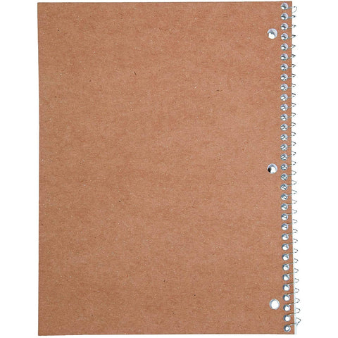 Mead Spiral Notebook, 1 Subject, College Ruled Paper, 70 Sheets, 10-1/2" x 7-1/2", Assorted Colors (05512)
