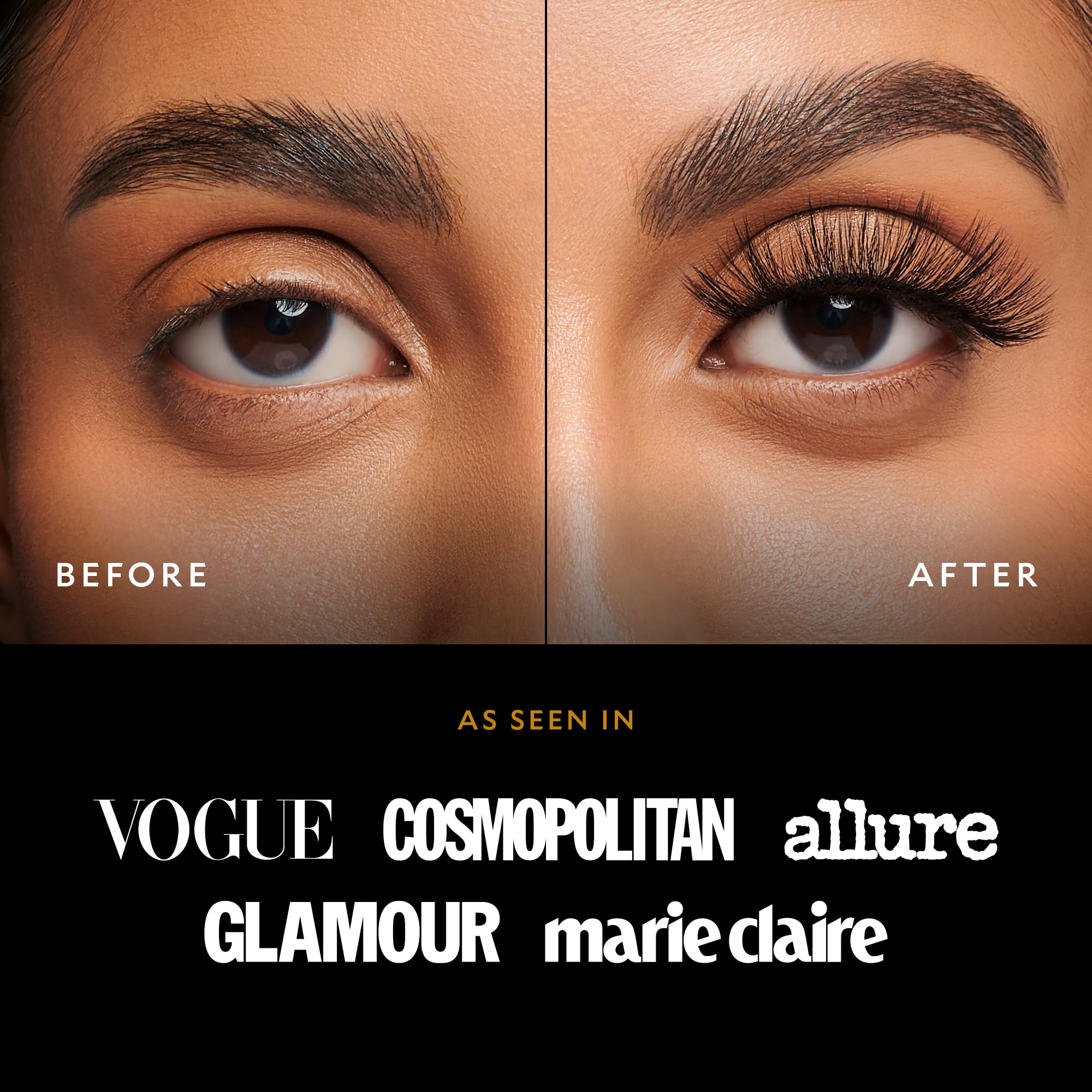 Velour Vegan Luxe Eyelashes, Luxurious Natural False Lashes, Lightweight, Reusable, Handmade Fake Lash Extensions, Wear up to 25 Times, 100% Vegan Mink, Soft and Comfortable, All Eye Shapes