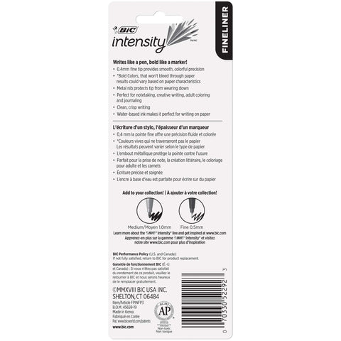 Bic Intensity Fineliner Marker Pen Sets (1)