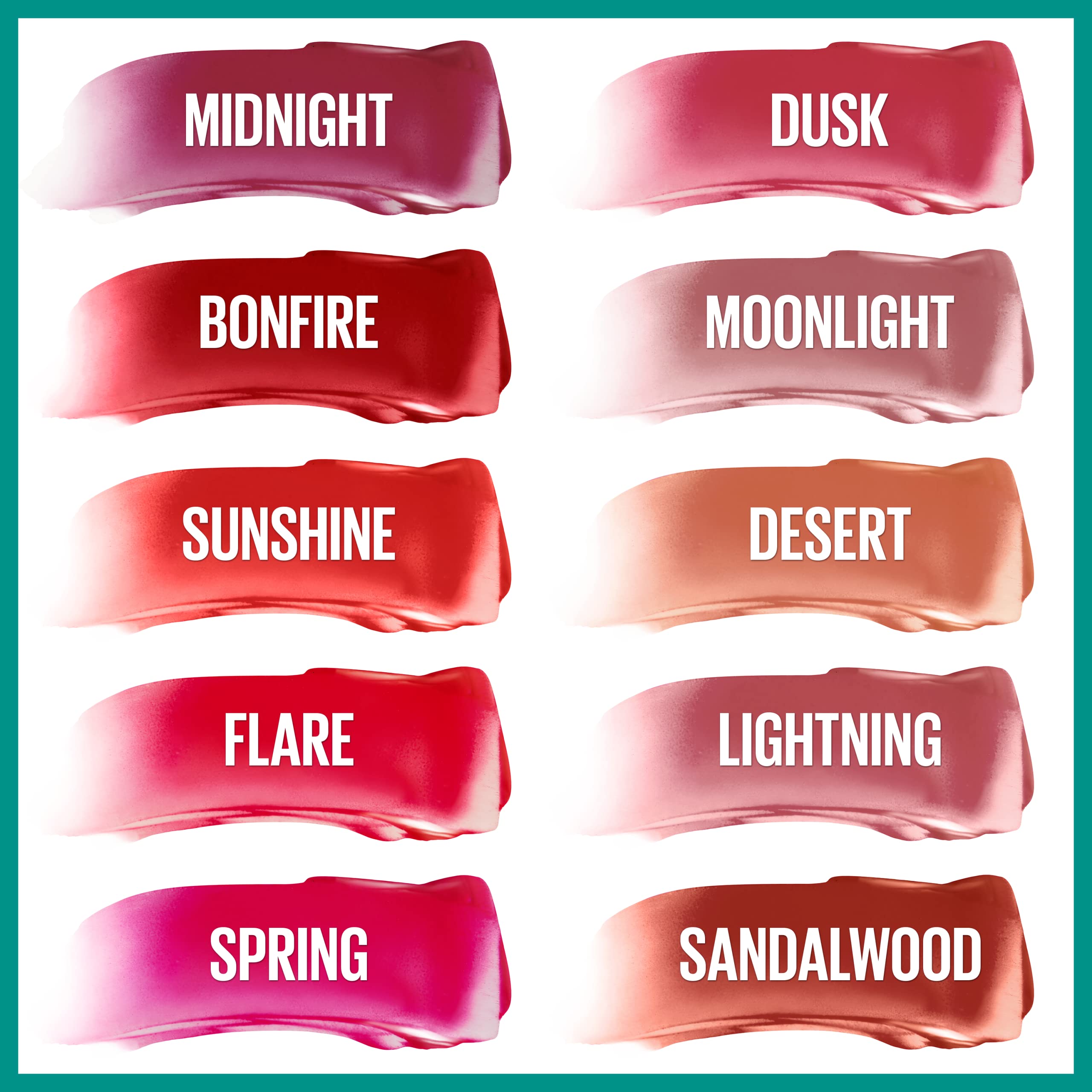 Maybelline Green Edition Balmy Lip Blush, Formulated With Mango Oil, Flare, Red Pink, 1 Count