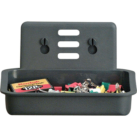 Officemate Verticalmate Cubicle Utility Tray, 5.5 x 3 x 3.375 Inches, Charcoal (29062)