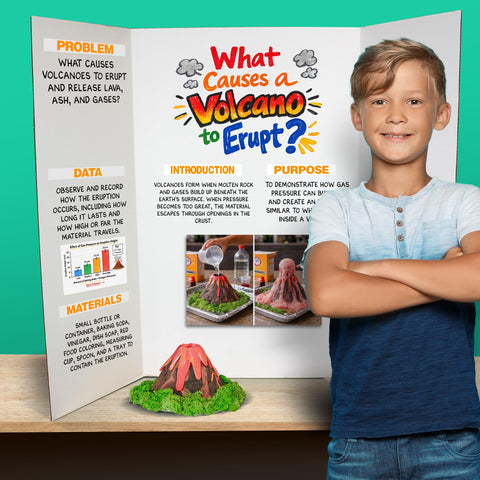 Flipside Products Orange Science Fair Titles, Display Board Titles, Projects, School, Kids, Classroom, Pack of 24