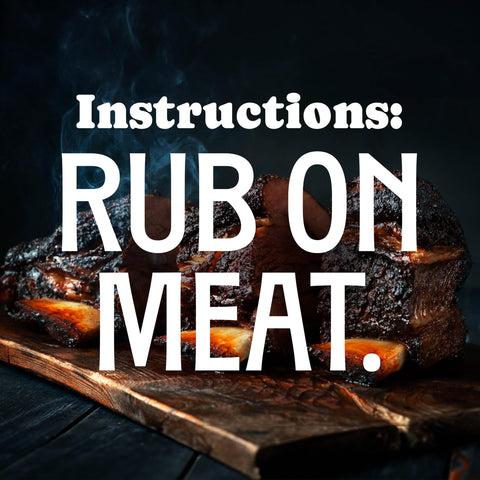 Rufus Teague Meat Rub, Premium Barbecue Seasoning & Dry Rub for Smoking and Grilling, Award-Winning Flavor for Beef, Pork & Chicken, Gluten-Free, 6.5 oz