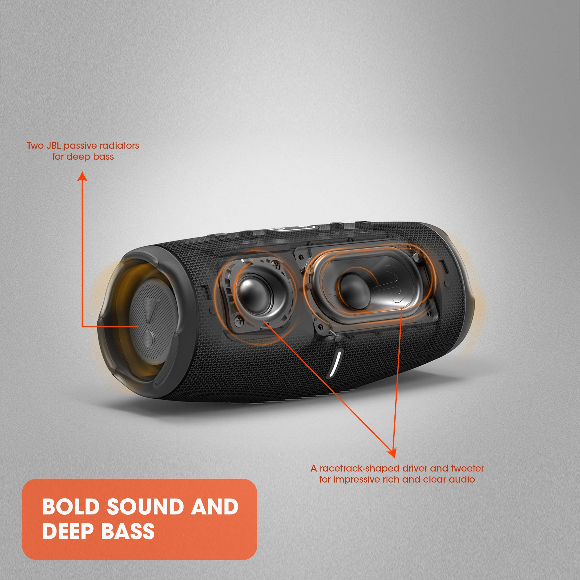 JBL CHARGE 5 - Portable Waterproof (IP67) Bluetooth Speaker with Powerbank USB Charge out, 20 hours playtime, JBL Partyboost (Green)