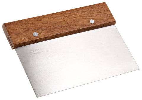 Ateco Bench Scraper, Small, Wood
