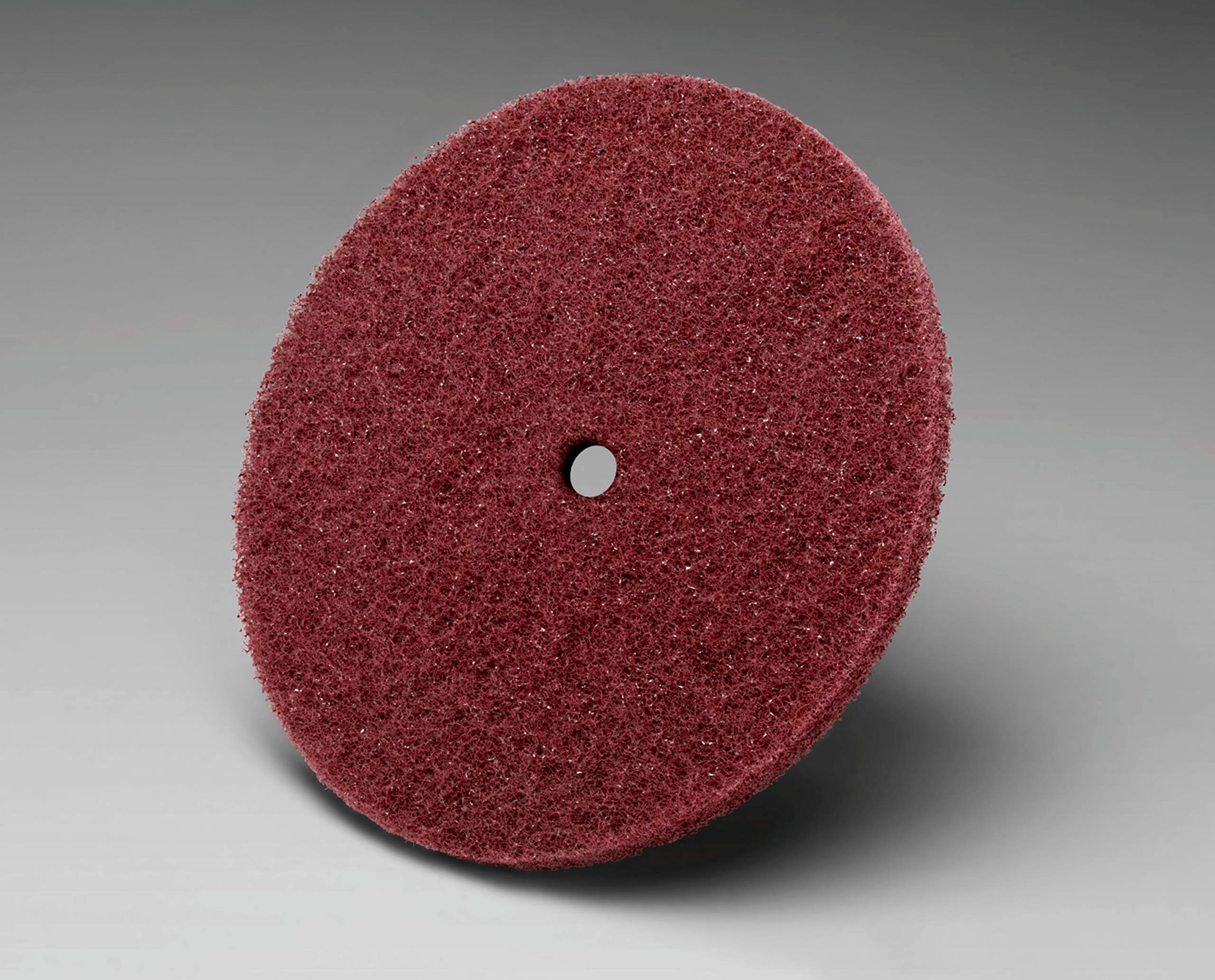 Scotch-Brite 14271 High Strength Disc, 14" x 1-1/4" A MED, Maroon