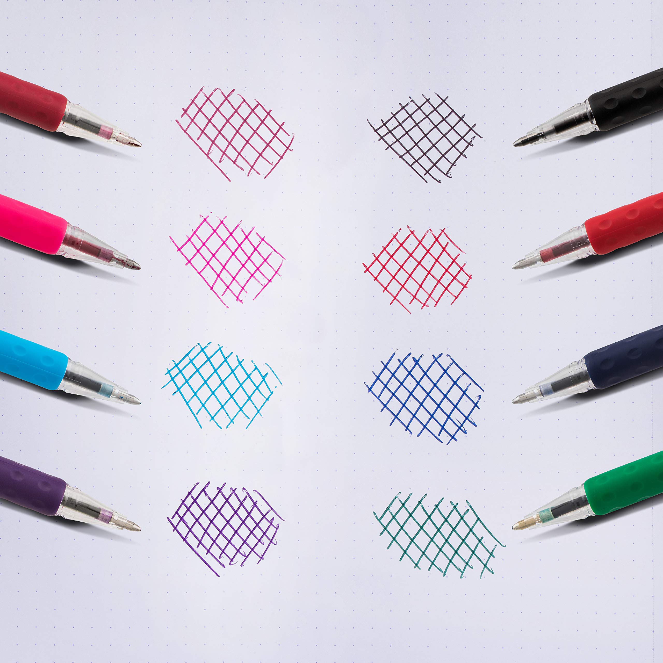 Pentel R.S.V.P. Ballpoint Pen, Medium Line, Blue Ink (BK91BP2C) (Pack of 1, 2 Count Total)