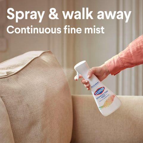 Clorox Disinfecting Mist, Eucalyptus Peppermint, Disinfecting Spray, 16 Fluid Ounces