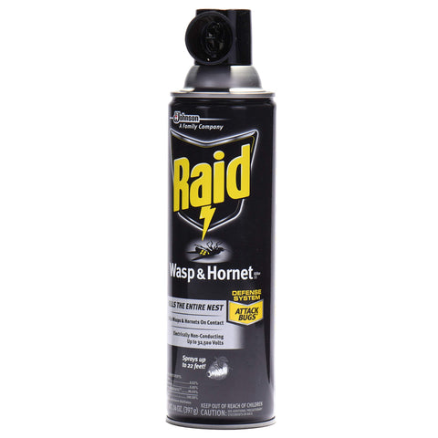 Raid Wasp and Hornet Killer Spray, 14 oz(pack of 3)