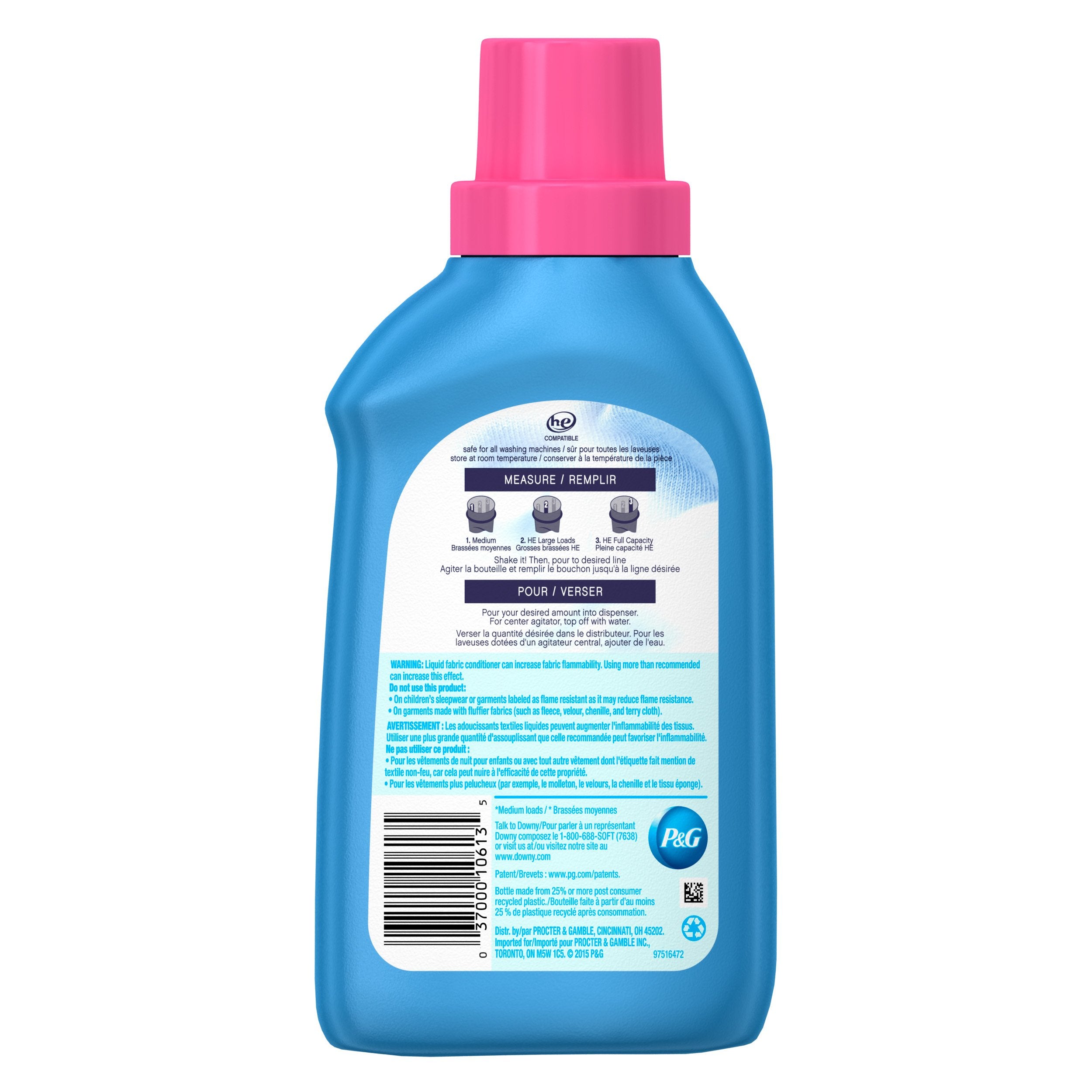 Downy Ultra April Fresh Liquid Fabric Softener, 23 Loads, 19 Fl Oz