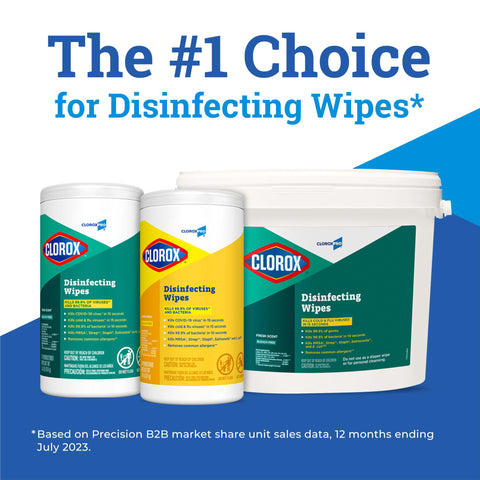 CloroxPro Clorox Disinfecting Wipes, Fresh Scent, 75 Count (Package May Vary)