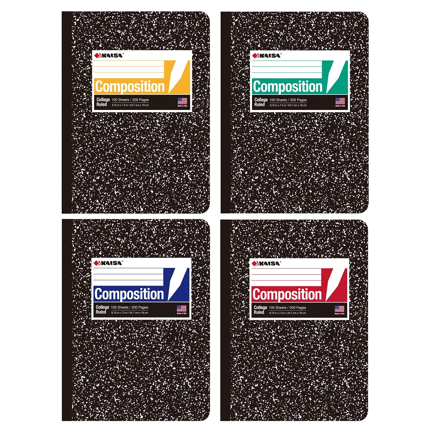 KAISA Composition Notebooks Wholesale | Amazon Resale Product – Regal ...