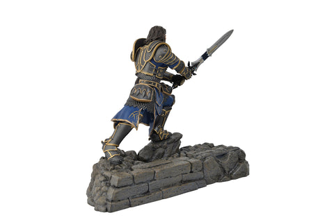 Swordfish Tech Warcraft, Lothar Statue Phone Charging Dock - Warcraft Movie Official Licensed