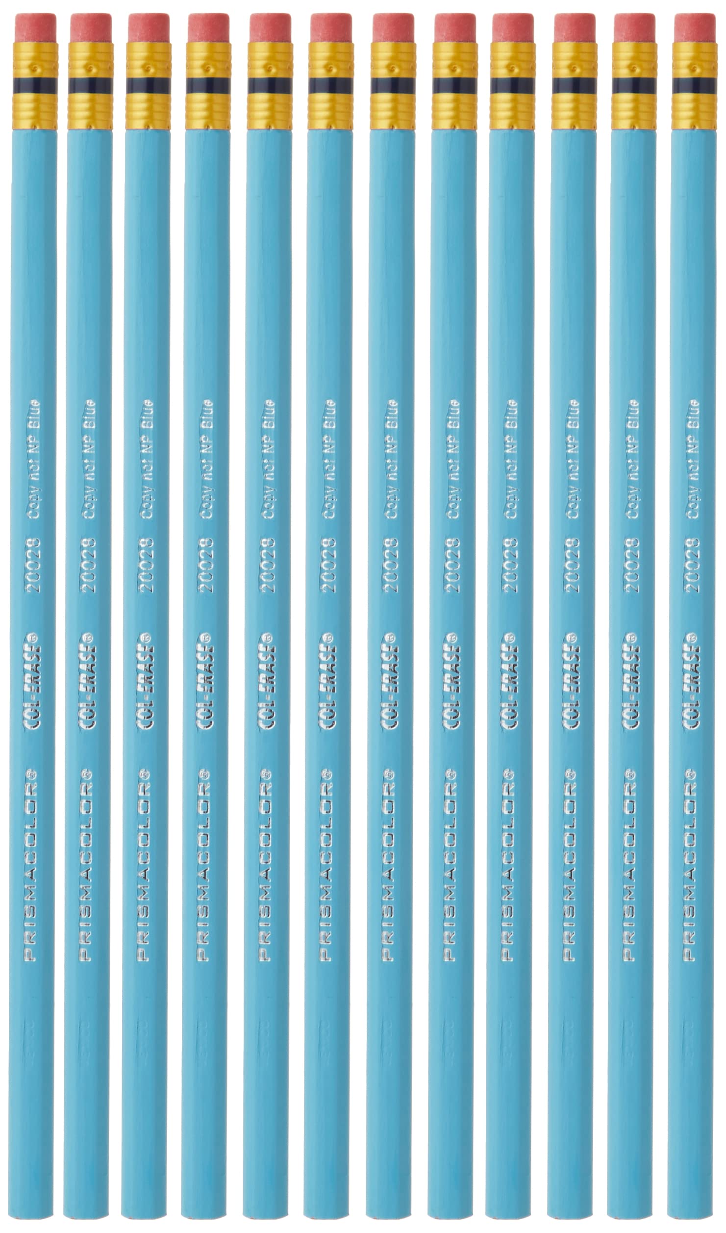 Prismacolor Col-Erase Erasable Colored Pencils, Non-Photo Blue, 12-Count - 20028